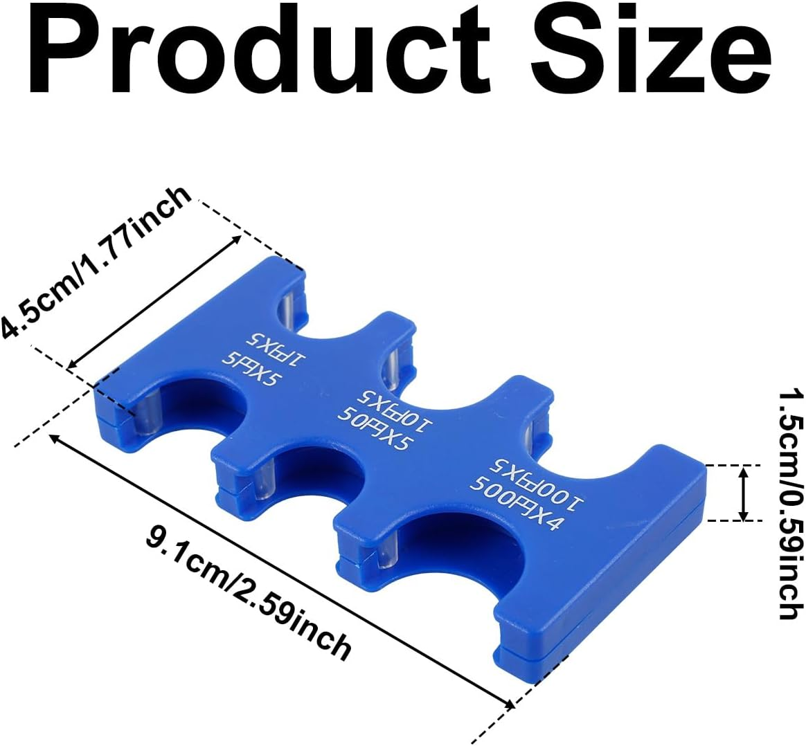 4Pcs Japanese Yen Coin Holder, Portable Yen Coin Case with 6 Slots, Space Saving Yen Coin Organizer and Storage for Coins,Reusable Yen Coin Dispenser for Shopping Travel Women Men image number 6