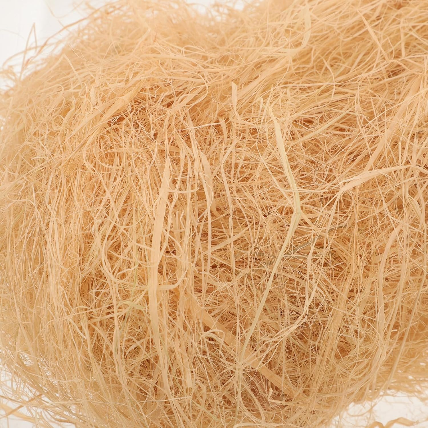 Yardwe 1Bag Raffia Nesting Material for Birds DIY Bird Nest Materials Natural Grass Nest Supplies for Parrots and House for Cage Nesting image number 5