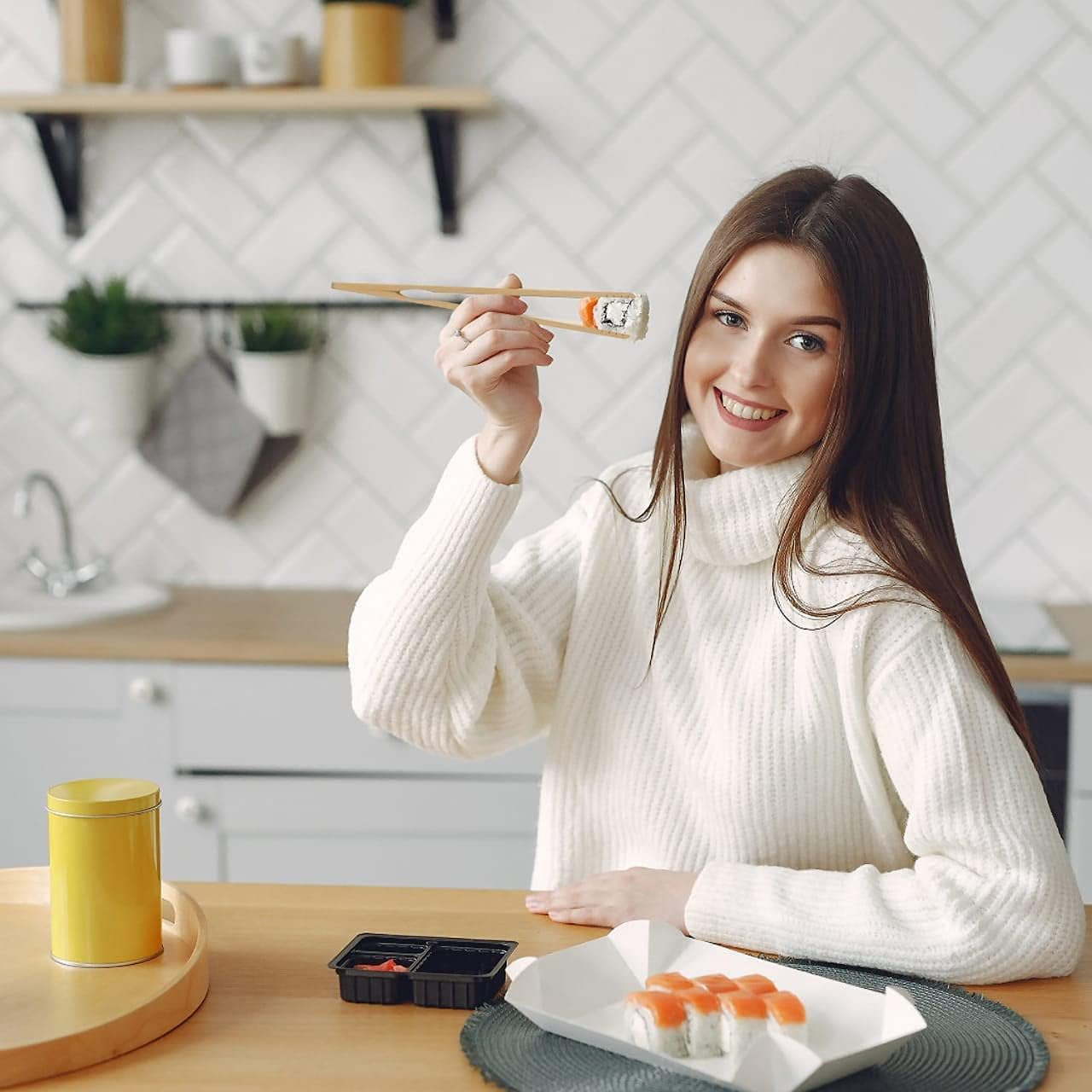 4Pcs Bamboo Toast Tongs - 18Cm/7 Inch Wooden Toaster Tongs with Anti-Slip Design,Reusable Bamboo Toast Tongs,For BBQ Fried Food,Bread,Tea Etc Set of 4,Wood Kitchen Toast Tongs,Wooden Tongs for Toaster image number 5