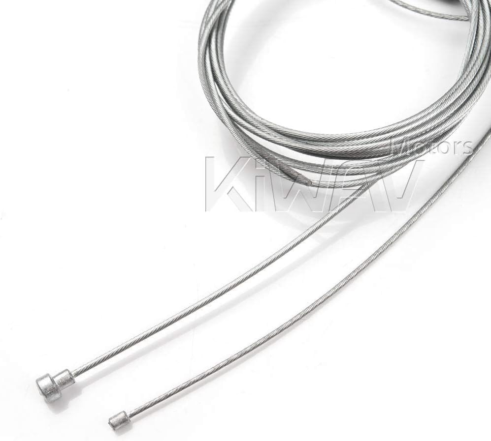 Kiwav Universal Motorcycle Emergency Throttle Clutch Brake Cable Repair Kit Compatible for Honda Yamaha Kawasaki Suzuki Motorcycle ATV Motorcross Bicycle Scooter Bike - Essential for Long Rides image number 3