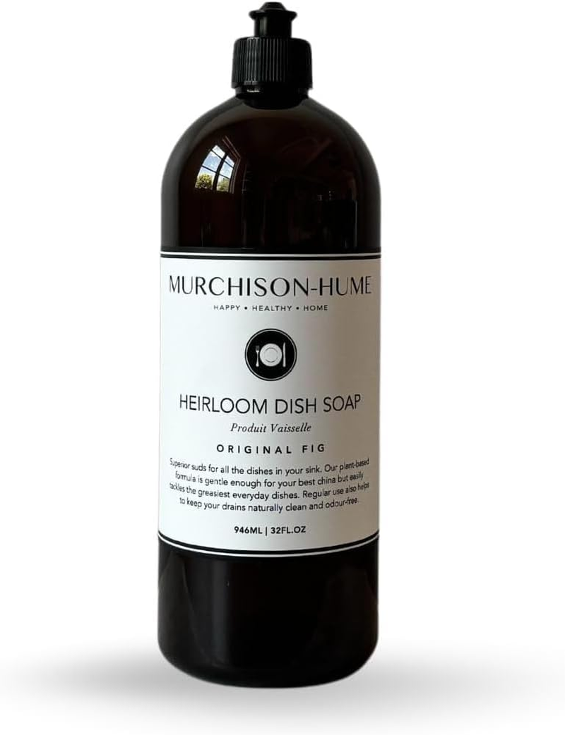 Heirloom Dish Soap, Made in Australia, Plant-Based, Non-Toxic, Biodegradable, Refill 946Ml (Original Fig)