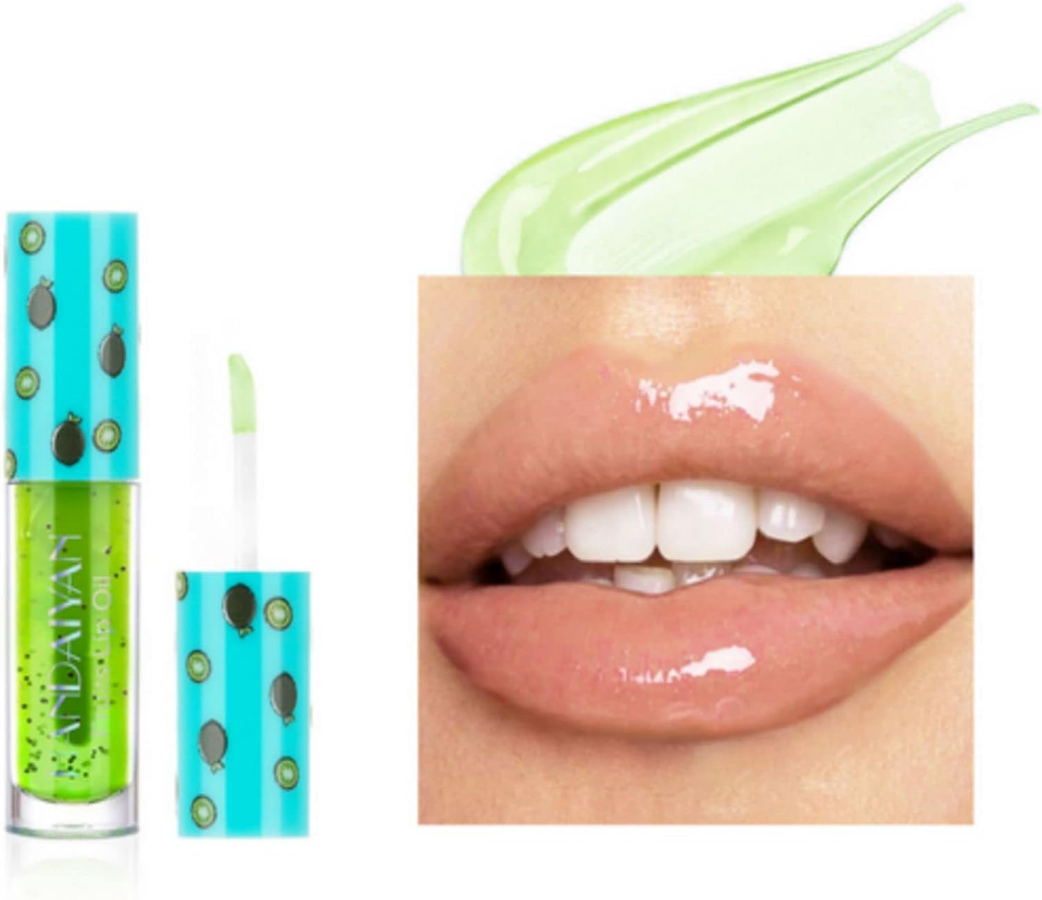 Joyeee Lip Oil, Lip Tint, Lip Stain, 3PCS Fruit Flavored Lip Balm Lip Plumper Extreme Clear Lip Gloss Set, Liquid Lipstick Lipgloss Long Lasting Hydrating Plumping Lip Primer for Girl Women Gift image number 4