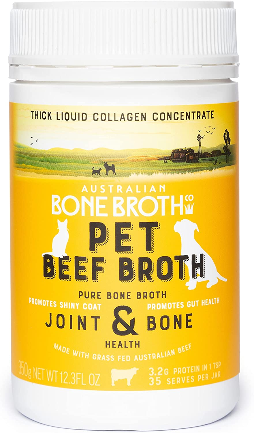 Pets Beef Bone Broth Concentrate - Perfect for Hydration, Increase of Protein, Shinier Fur Coat. 350Gram image number 5
