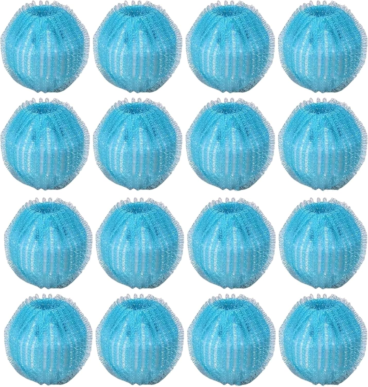 Washing Machine Hair Catcher Balls, 12Pcs Dryer Washing Balls Hair Lint Remover Laundry Ball, Reusable Pet Hair Fur Catcher Balls for Laundry Washing image number 5