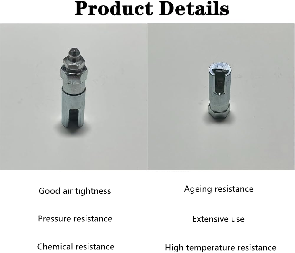 1 PCS Grease Gun Coupler Strong Grease Coupler Grease Gun Tip Push on Slotted Right Angle 90 Degree Grease Coupler with 1/8 Inch NPT Threads for Farm Truck Auto Industrial Use
