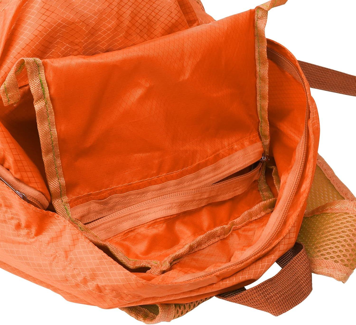 25L Backpack Packable Foldable Ultra Lightweight Water Resistant Durable Camping Travel Hiking Daypack for Men Women - Black image number 6