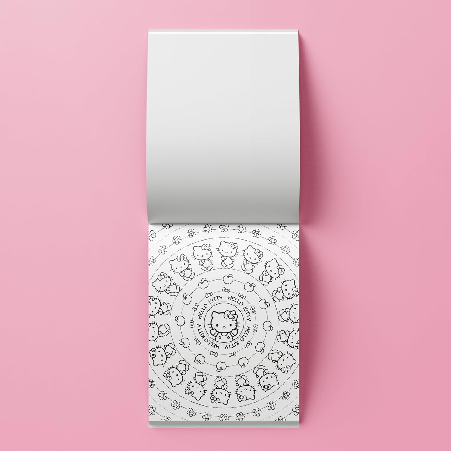 Kaleidoscope Colouring Kit Hello Kitty &ndash; Includes 64-Page Book, Scented Markers, and Stickers &ndash; Engaging Screen-Free Creative Activity for Home, Travel, or Gifts &ndash; for Kids Ages 6&ndash;12 image number 1