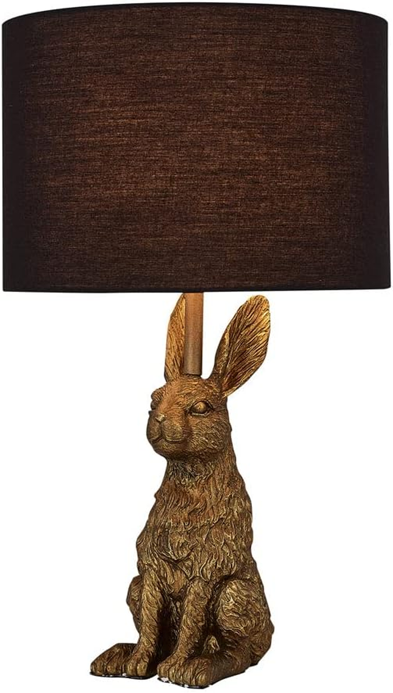 Rabbit Sitting Table Lamp -Gold image number 2
