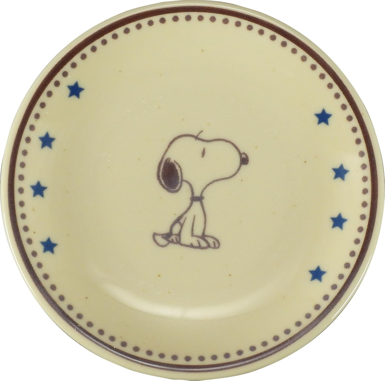 Peanuts SN1500-185H Snoopy Salad Bowl, 13.5 Fl Oz (400 Ml), Deep Plates, 4 Pieces, Fruit Plates, Diameter 5.5 X Depth 1.2 Inches (14 X 3 Cm), Microwave, Dishwasher Safe, Wooden Box, Present, Made In image number 3