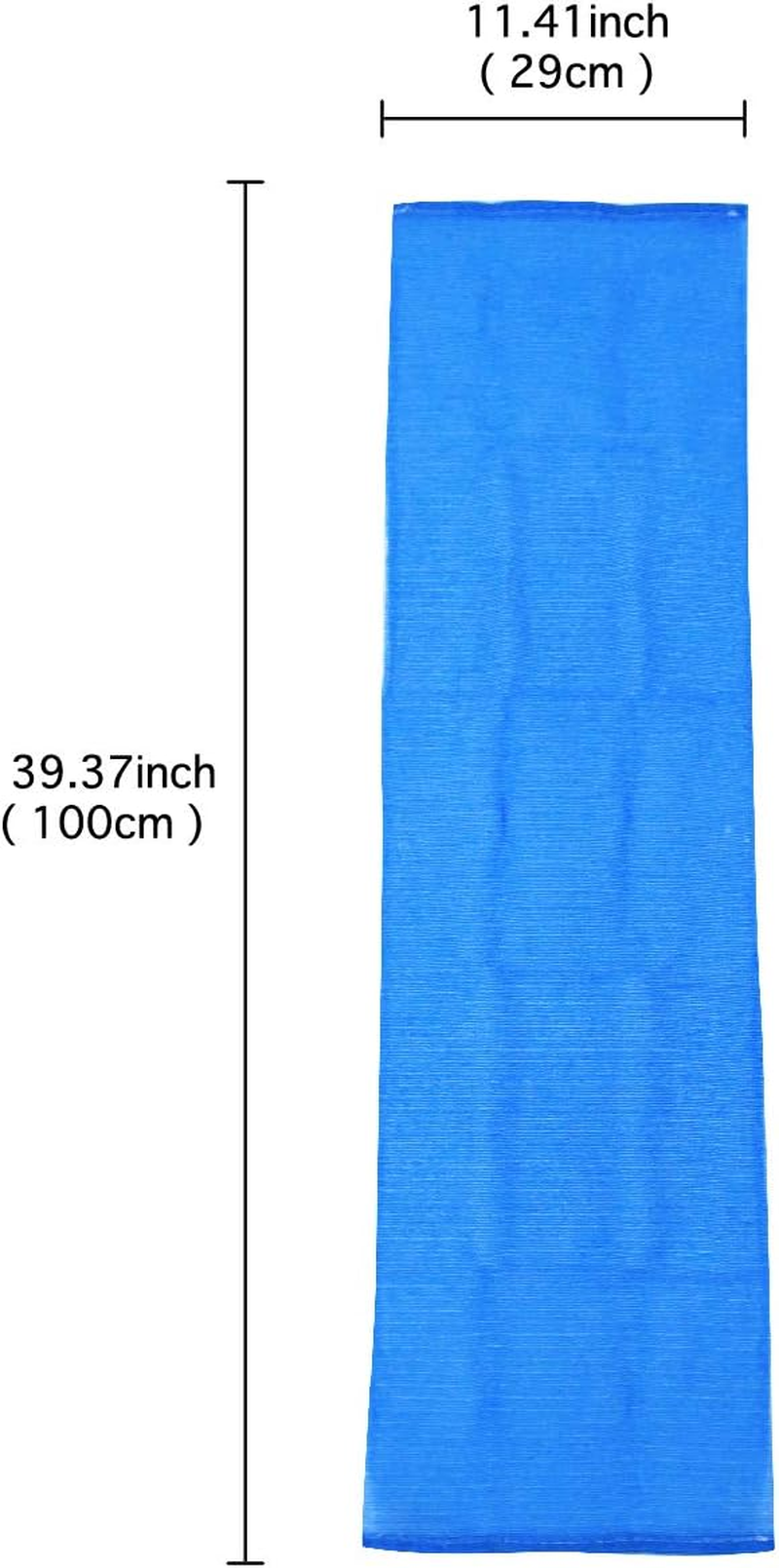 Terra Distribution Extra Rough, Exfoliating Washcloth [Made in Japan] Exfoliating Towel Special Texture Makes Fluffy Foam Lather, Back Scrubber, Dead Skin Cell Remover [Loofah for Women and Men] (BL) image number 1