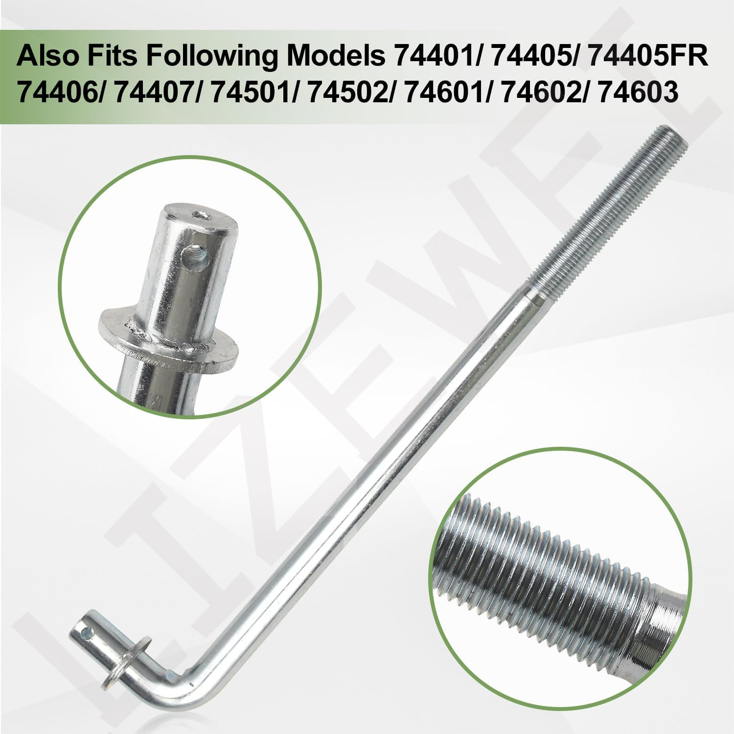 LIZEWEI 131-3945 Deck Mount Rod Compatible with Toro Quest, Quest E-Series, Quest S-Series, Timecutter SWX 4250, ZS 3200S, ZS 4200S, ZS 4200T, ZS 5000 Riding Mower 104-8047