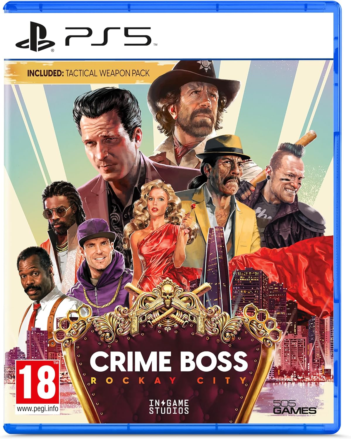 505 Games Crime Boss Rockay City Playstation 5 Video Game