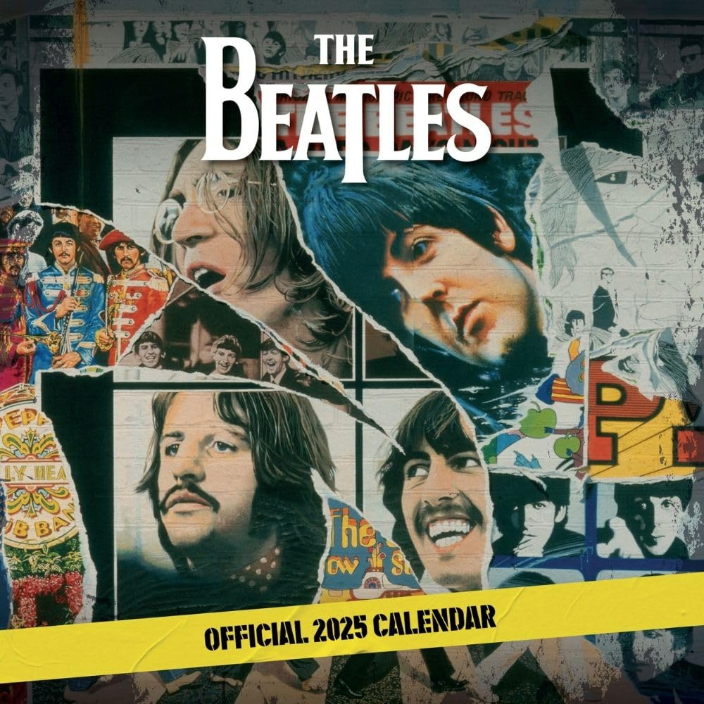 Official the Beatles Square Calendar 2025 image number 5