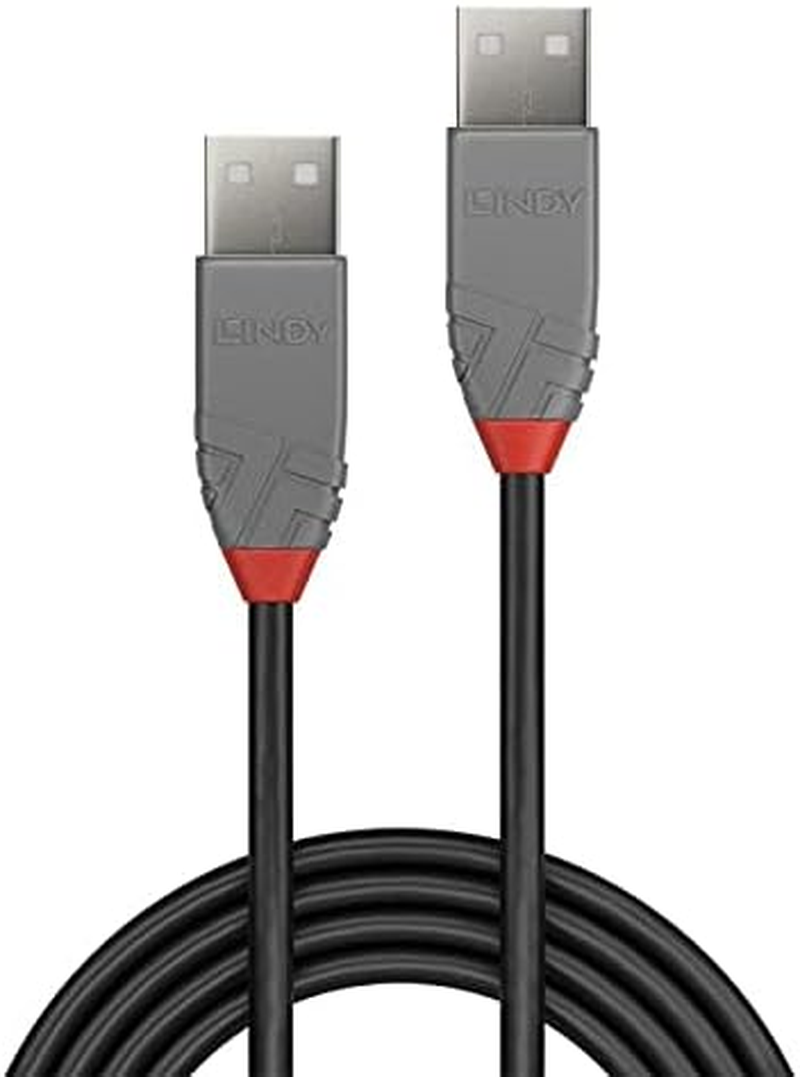 Lindy Anthra Line USB 2.0 Type a to a Cable, 5M Length image number 2