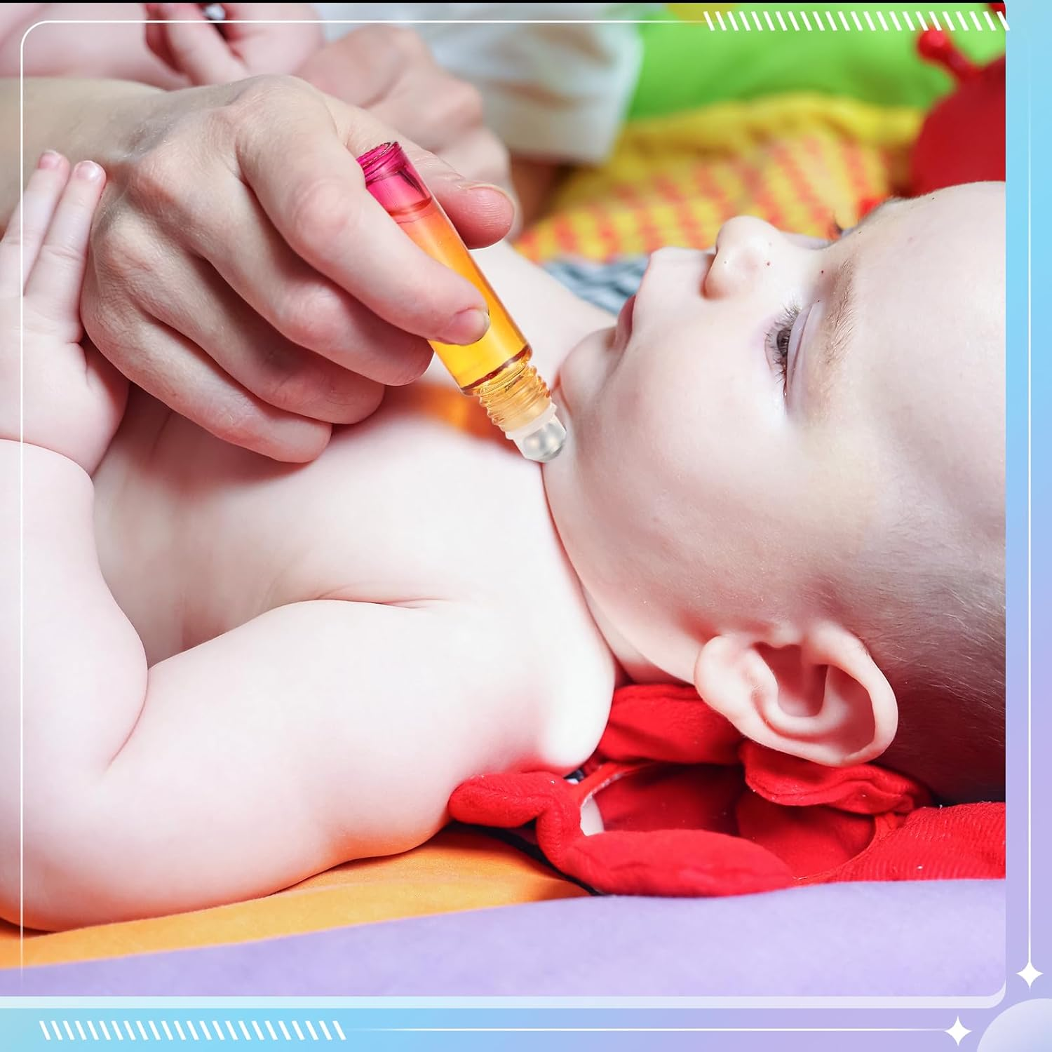 SEEWEY 96 Pcs Essential Oil Roller Bottles 10Ml Empty Glass Roller Bottles with Stainless Steel Roller Balls Protection Leakproof with 5 Funnel for Travel Perfume Lip Gloss (Gradient Color) - Black image number 3