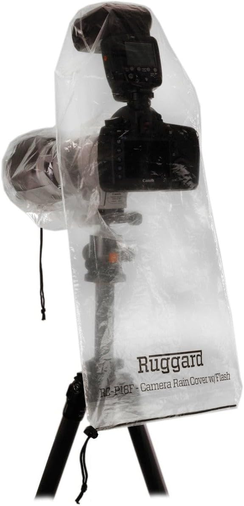 Ruggard RC-P18F Rain Cover for DSLR with Lens up to 18 and Flash (Pack of 2) image number 1