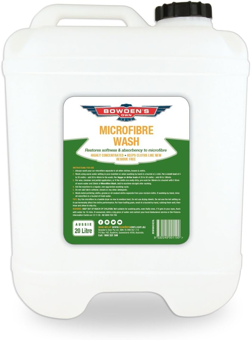 Bowden'S Own Microfibre Wash 20L