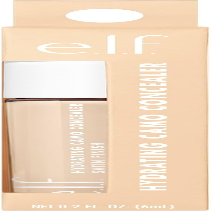 E.L.F. Hydrating Camo Concealer, Covers Blemishes & Under-Eye Circles, Full-Coverage & Delivers a Satin Finish, Vegan & Cruelty-Free, Fair Warm image number 6