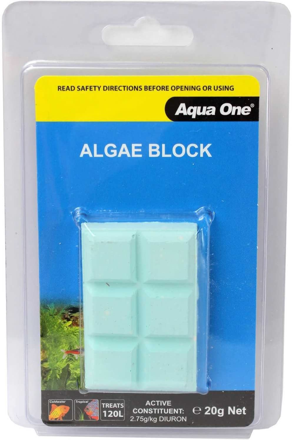 Aquarium Algae Eliminator Block 20G 95001 Fish Tank Aqua One