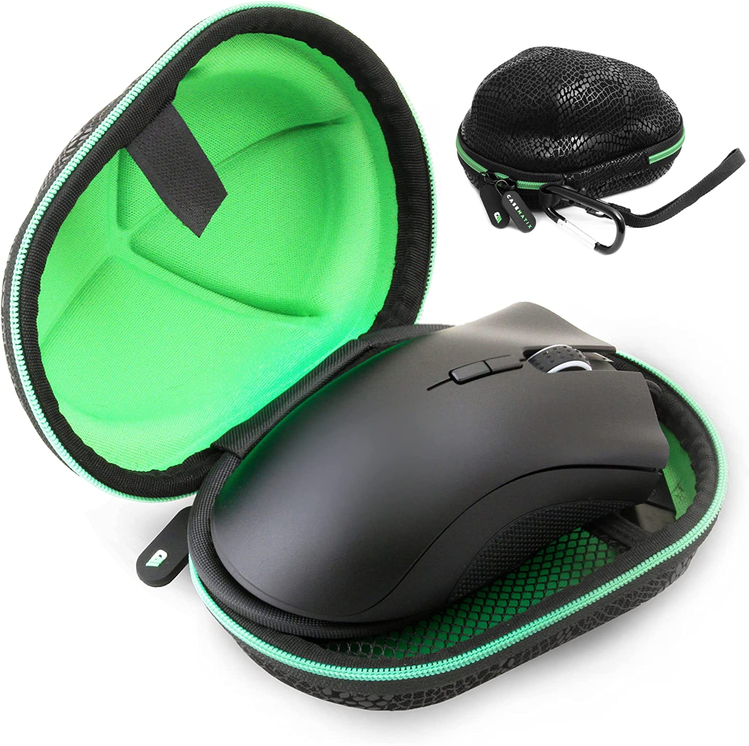 CASEMATIX Esports Mouse Case for Gaming Mice Compatible with Logitech G Pro, MX Master 3, Razer Basilisk X, Mamba, Deathadder Elite, Naga Trinity, Viper and More image number 3