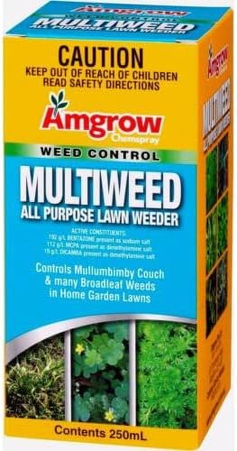 Amgrow Chemspray Multiweed All Purpose Lawn Weed Killer 250 Ml image number 1
