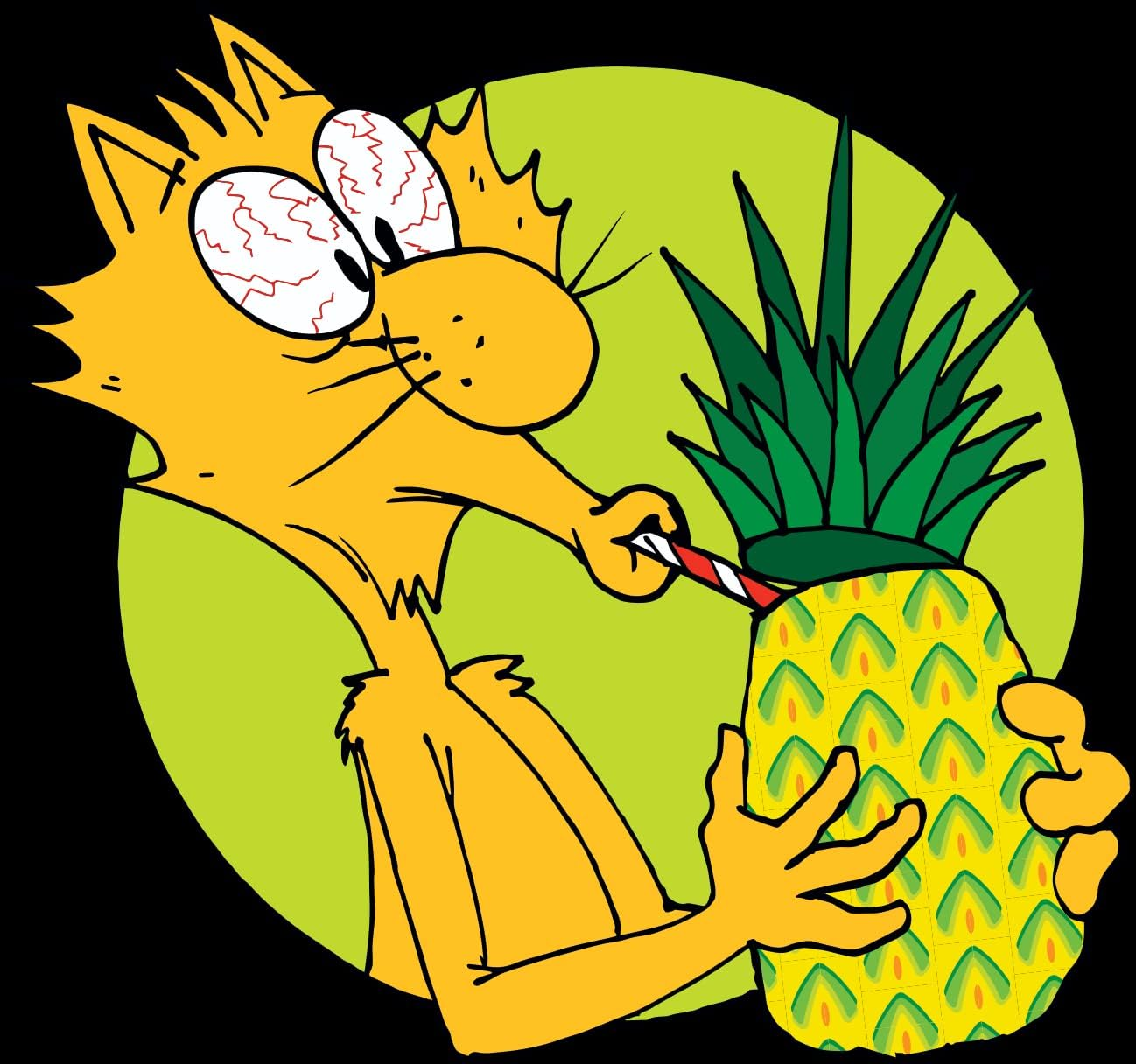 Yeowww! Cat Toys with Pure American Catnip - Pineapple image number 4