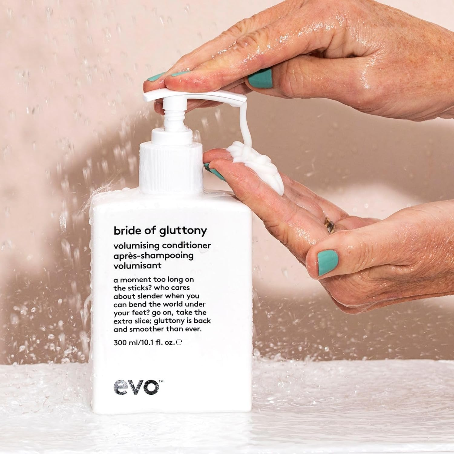 Evo Bride of Gluttony Volumising Conditioner - Protects Hair Colour - Reduces Frizz & Tones Hair Colour - 300Ml / 10.1Fl Oz image number 3