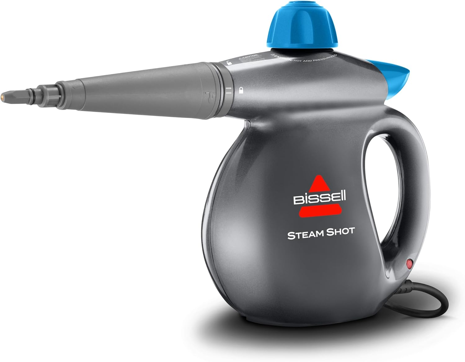 BISSELL Steam Shot 2635M Hard Surface Steam Cleaner | High-Pressure Steam, Chemical-Free Cleaning, Grout Brush and Multi-Surface Tools Included, Remove Dirt and Disinfect image number 3