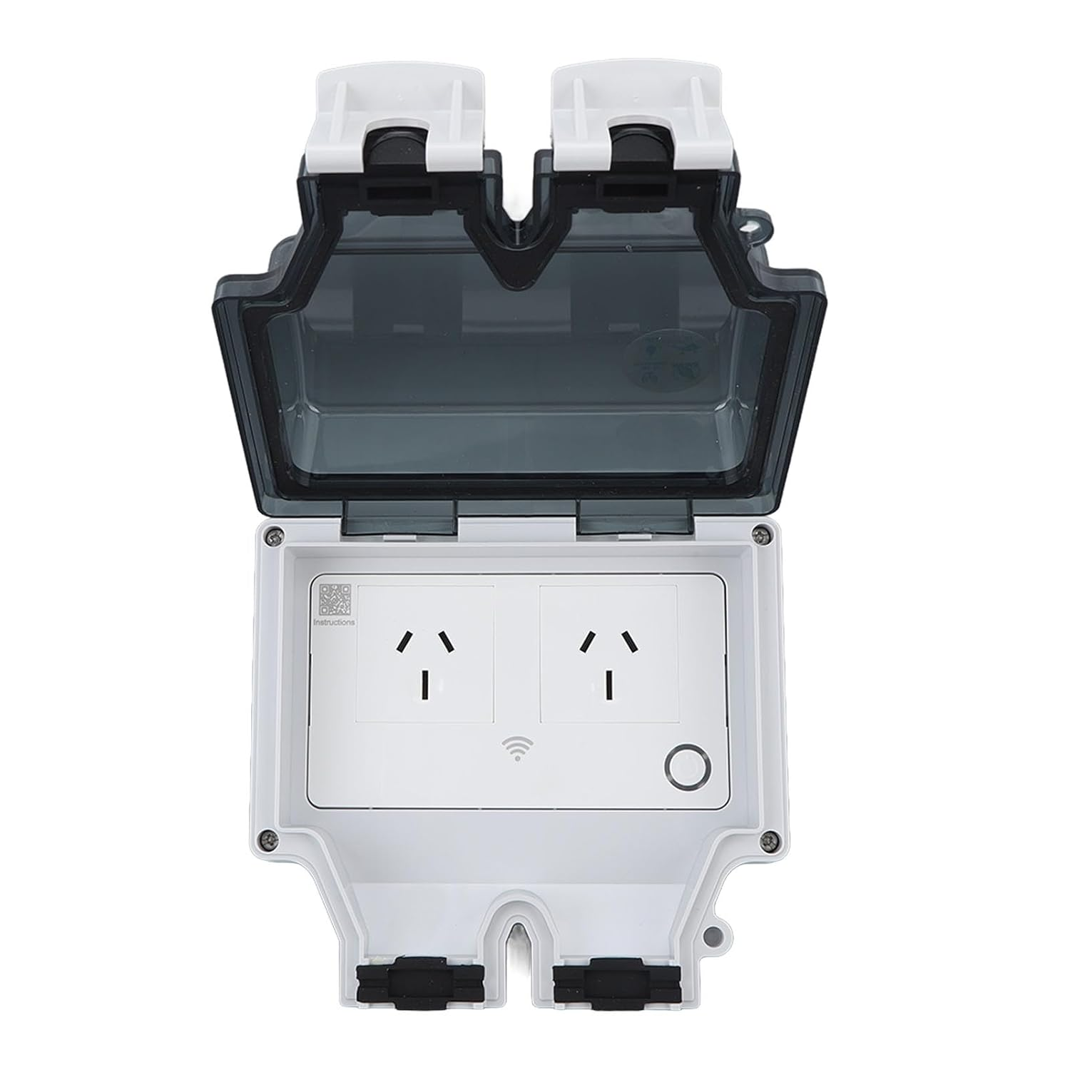 Wifi Smart Plug, IP66 Waterproof Safety Lock Hole Wifi Smart Socket for Outdoor (SNW-2AU) image number 4