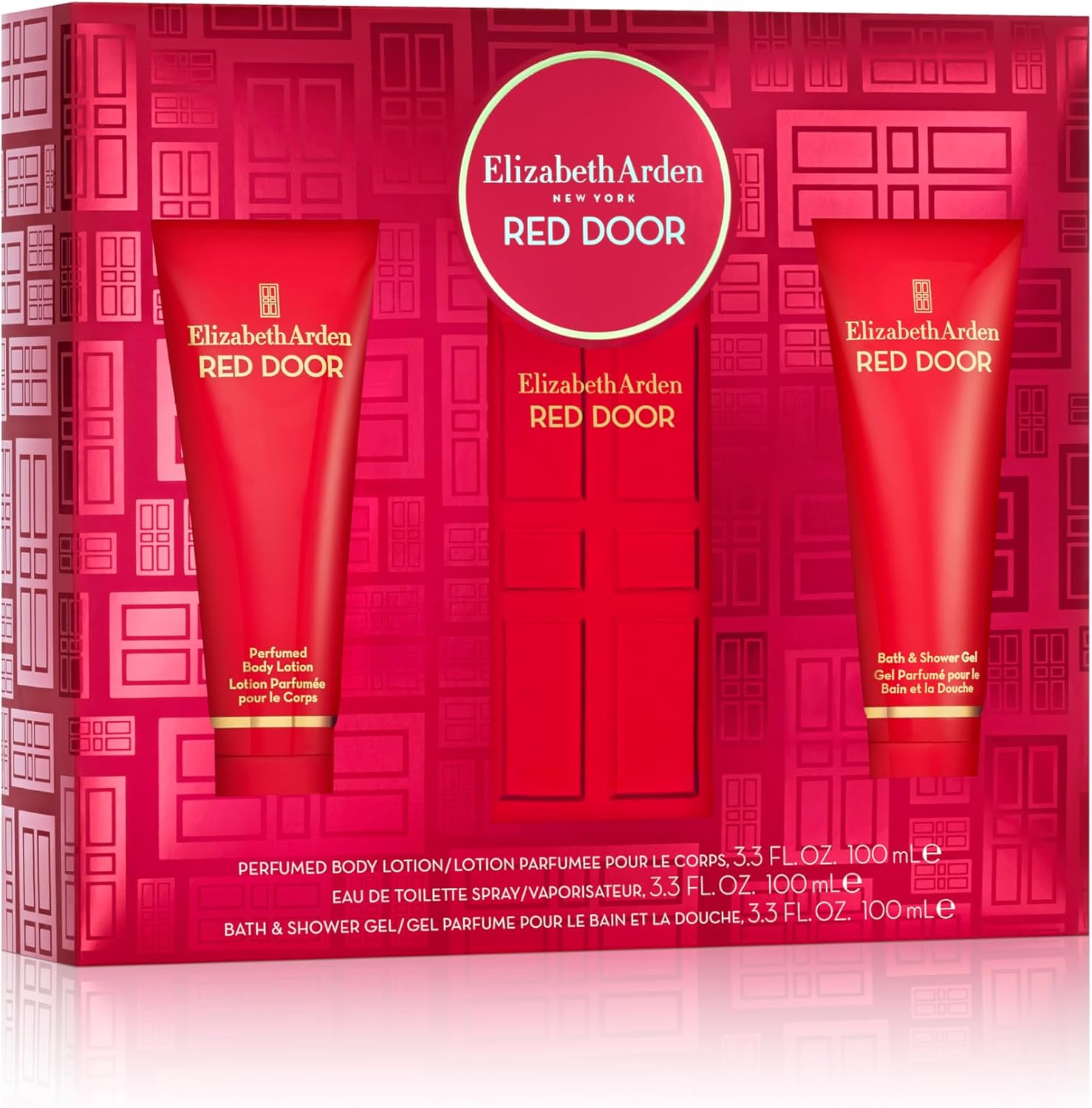 Elizabeth Arden Women'S 3 Pieces Red Door Gift Set (EDT 100 Ml + Body Lotion 100 Ml + Shower Gel 100 Ml)