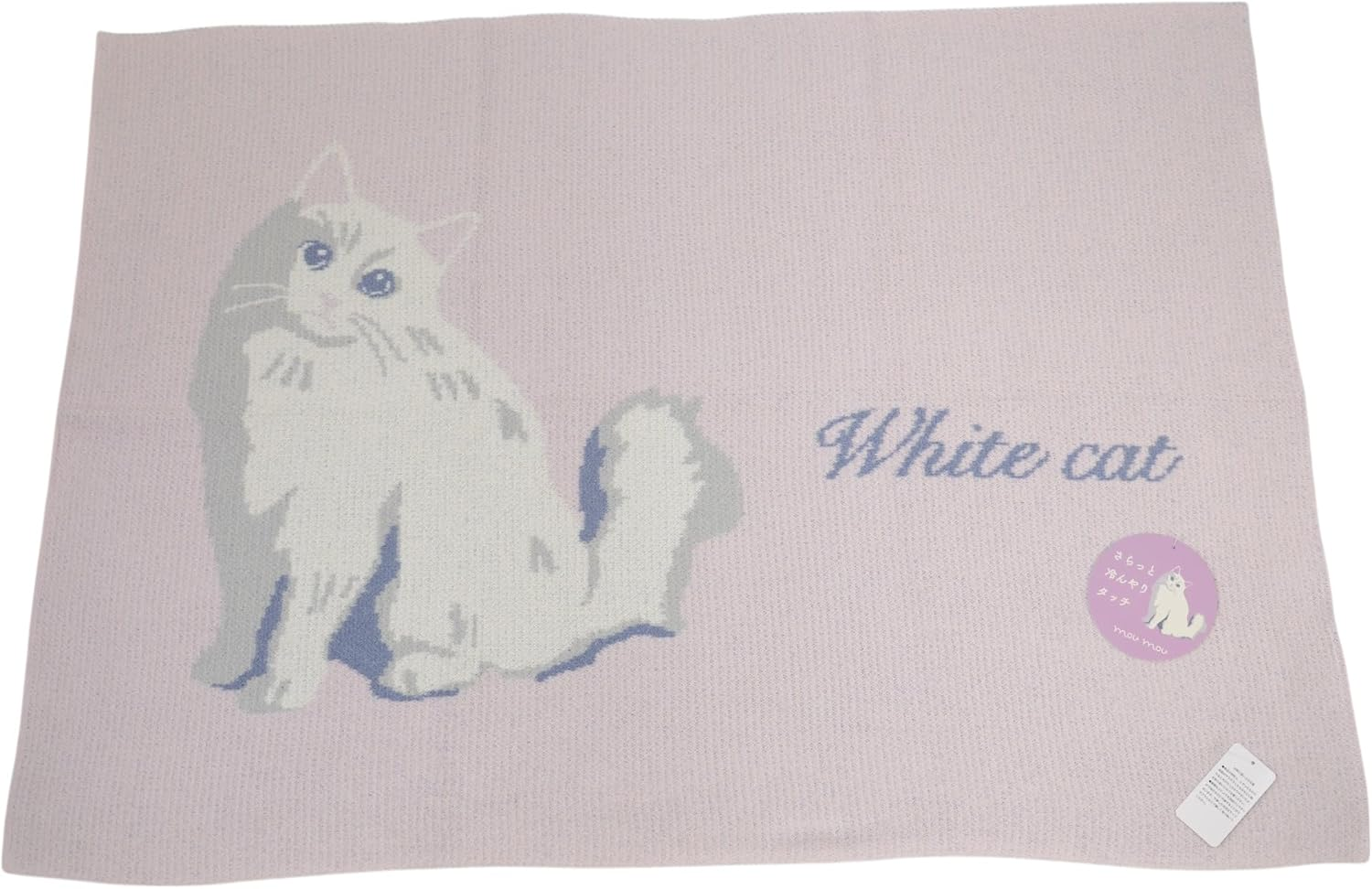 Friends Hill Blanket S Moumu Cat Pink