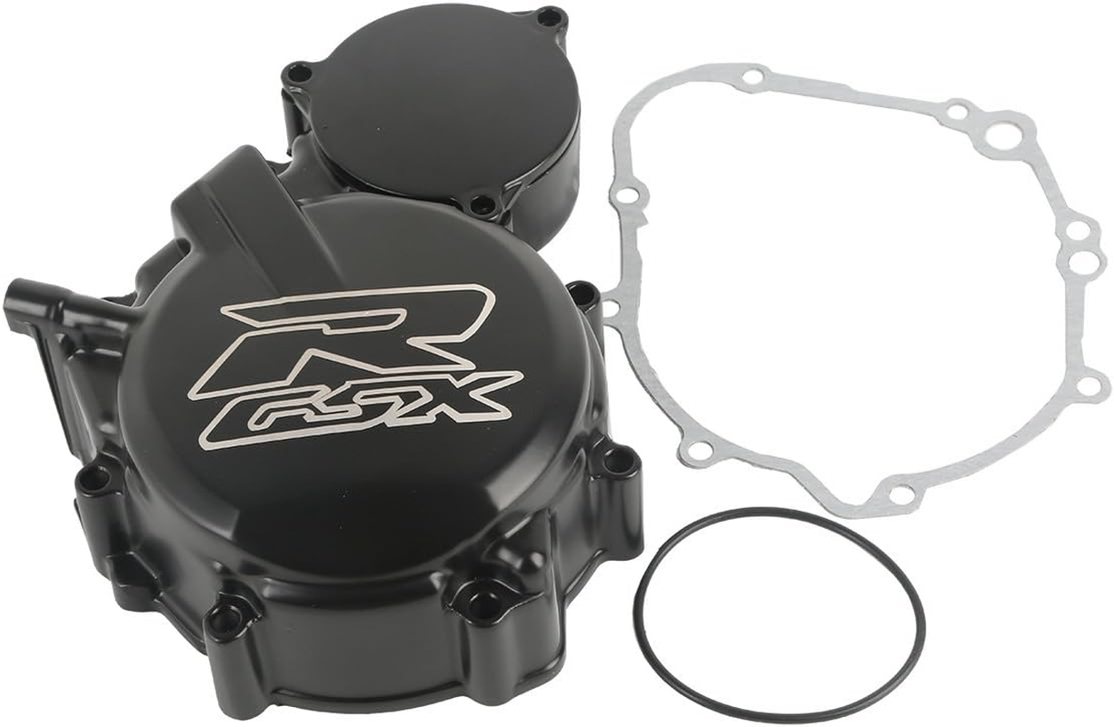 TCMI Engine Stator Crank Case Cover for Suzuki GSXR 600 750 GSX-R600 750 2006-2019, Black