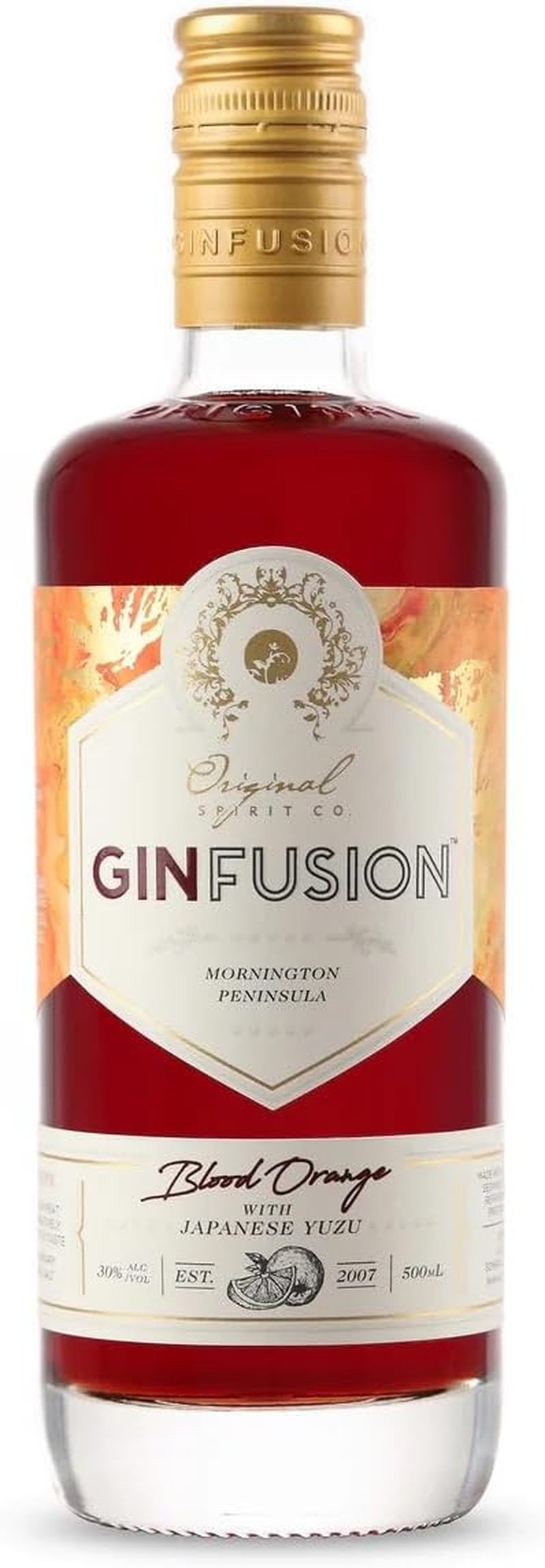 Gin Fusion B Orange 500Ml