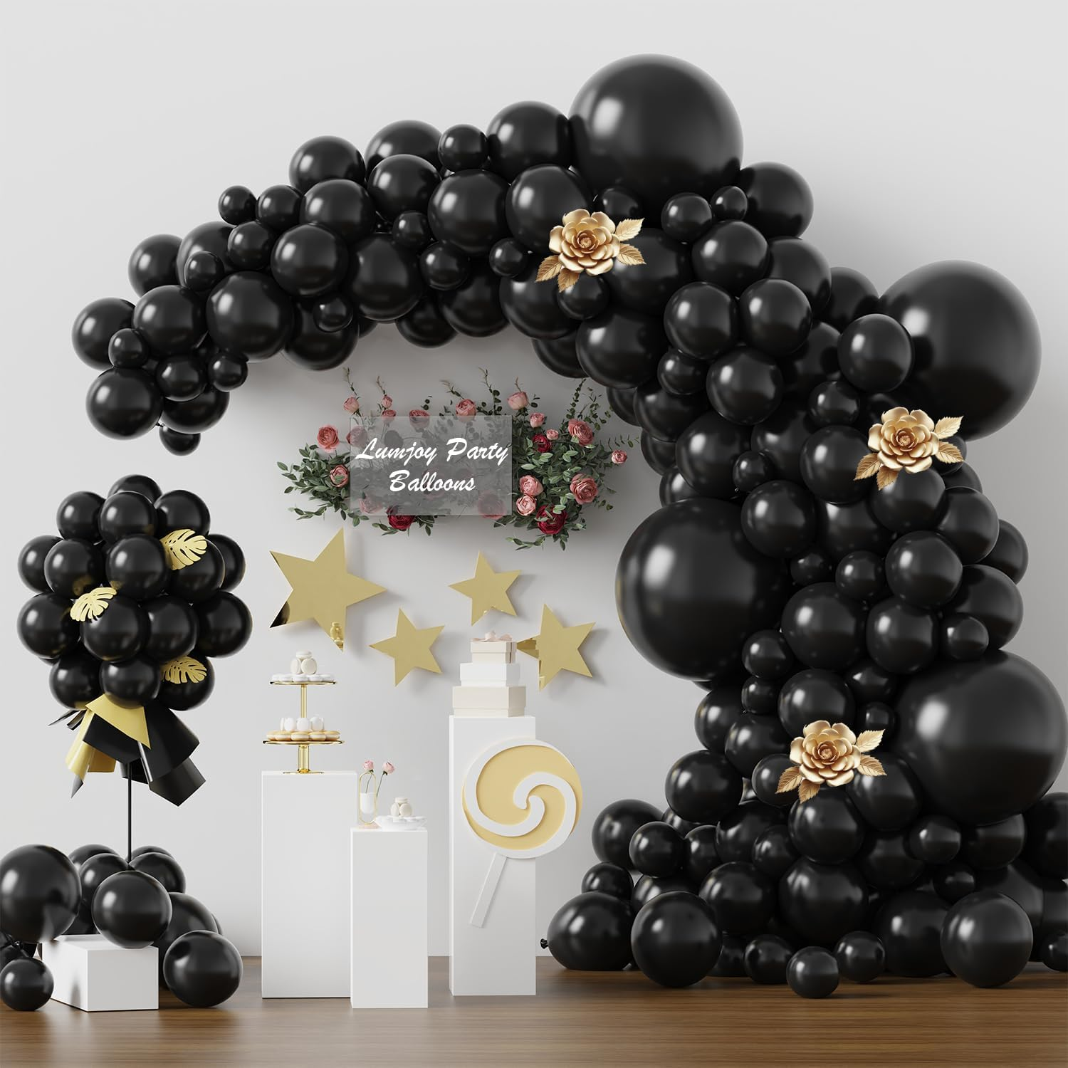 Lumjoy 129Pcs Yellow Balloons Garland Kit Different Sizes 18 12 10 5 Inch Helium Latex Balloon for Valentine'S Day Birthday Wedding Anniversary Baby Shower Arch Party Decoration