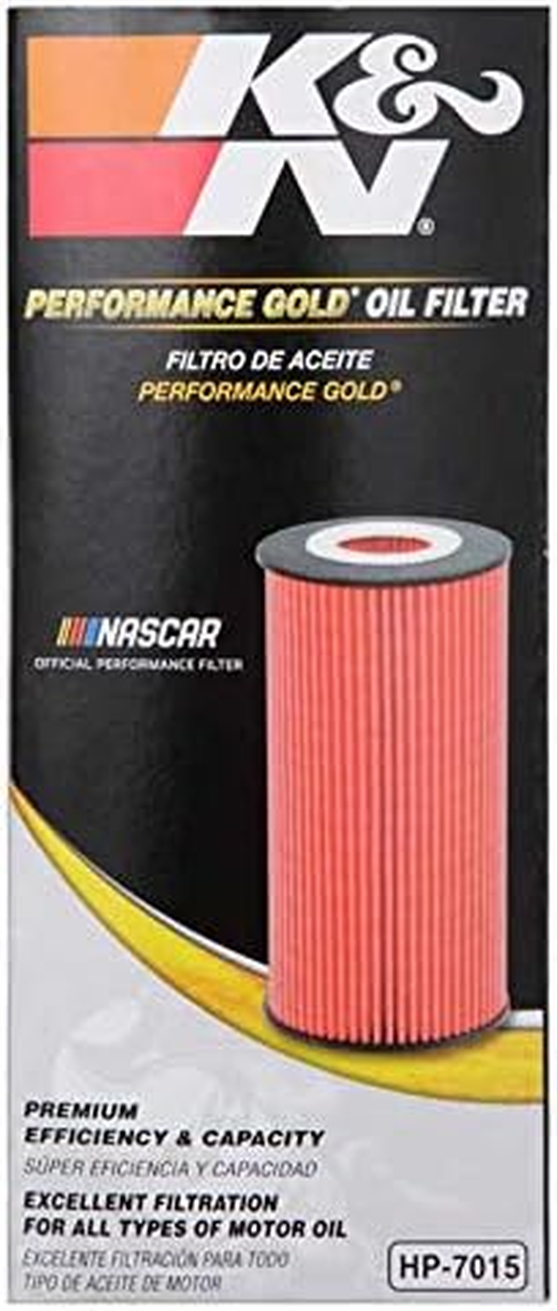 K&N HP-7015 Premium Oil Filter for 2017 Audi Q5 3.0L V6 Diesel image number 5