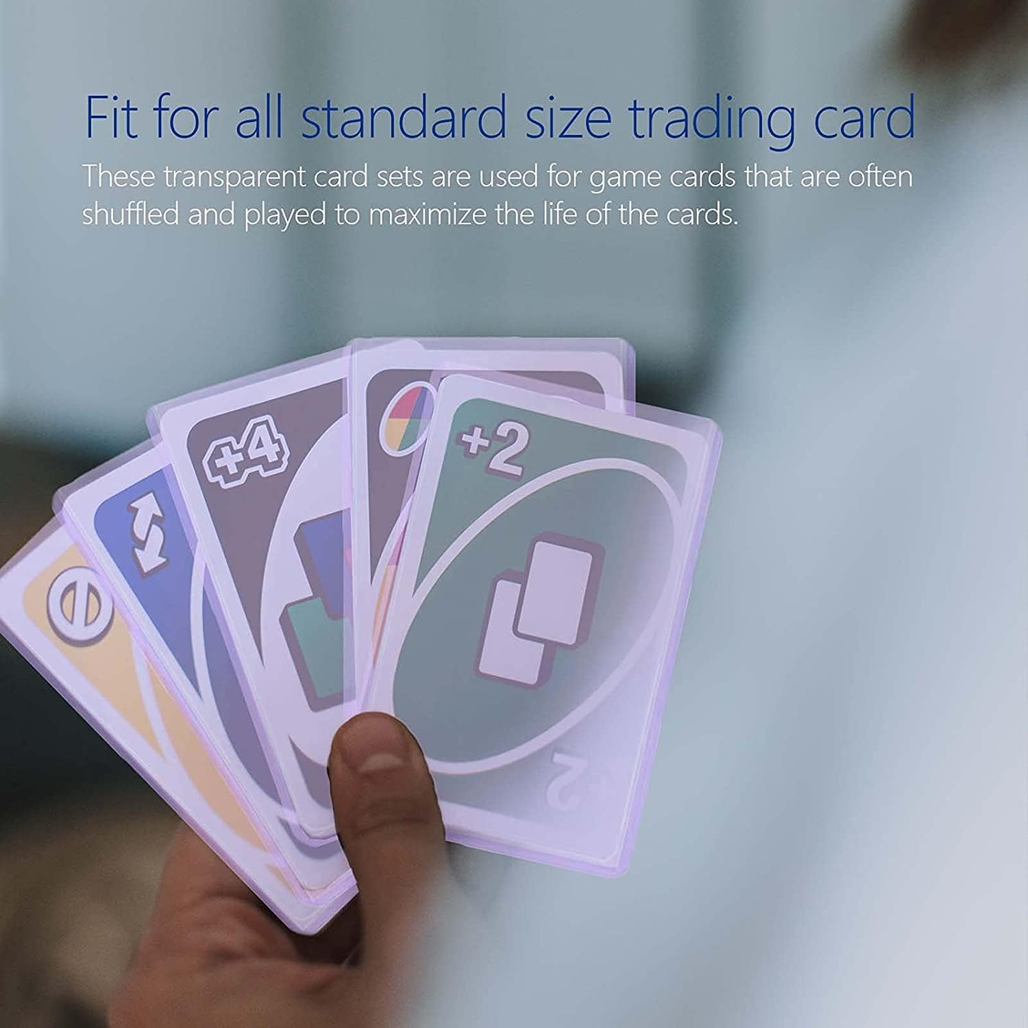 150 Pack Trading Card Sleeves, Toploaders Consist 50 Hard Plastic Card Protectors + 100 Clear Soft Sleeves for Baseball Game Sports Collectible Trading Card（3" X 4" Regular） image number 4