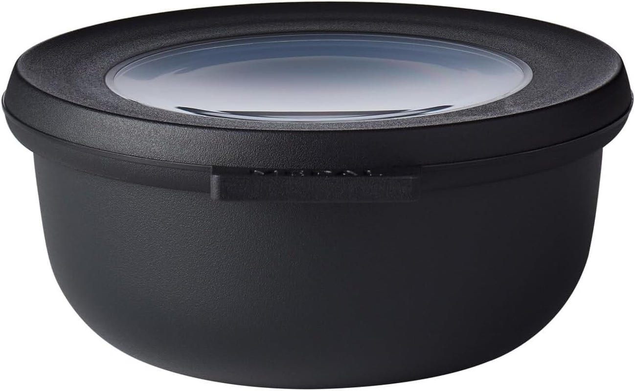 Mepal Cirqula round Multi Bowl 750Ml &ndash; Nordic White, Bpa-Free Airtight & Leakproof Food Storage Container with Lid, Microwave, Freezer & Dishwasher Safe, Made in Holland