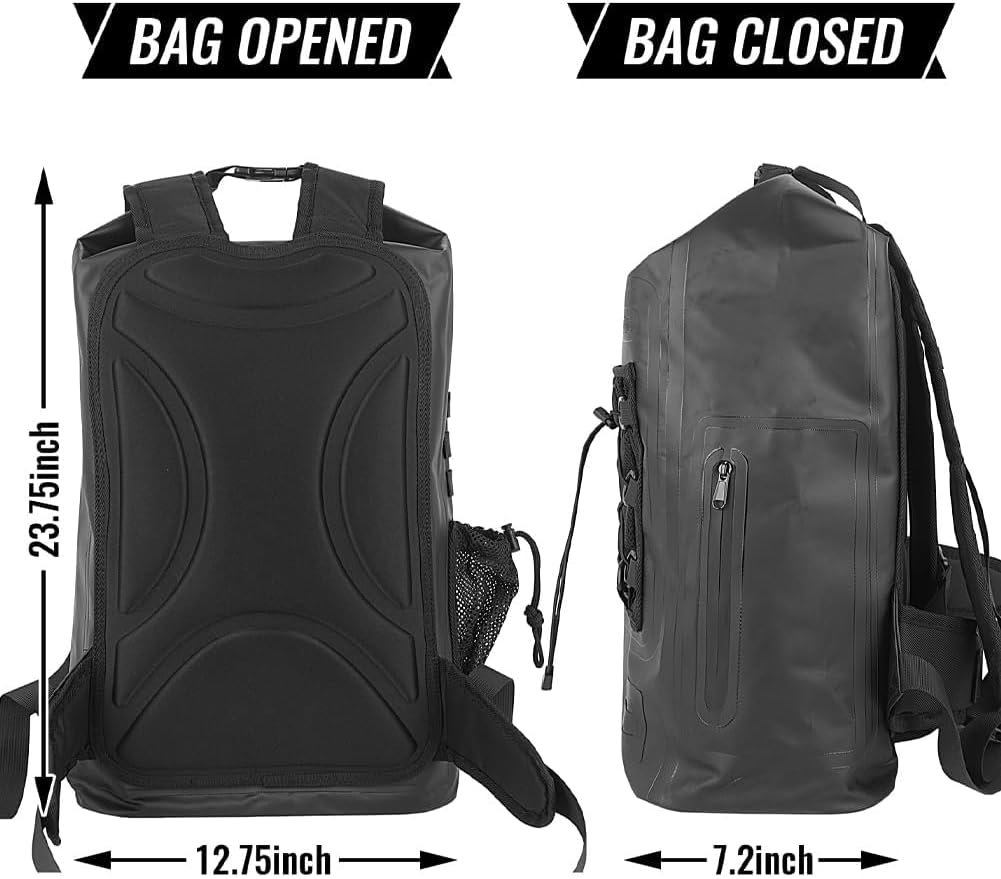 FJAAFUXD Faraday Travel Backpack Dry Bag - EMP Proof Military Grade, 30L Sports Outdoor Bag - Waterproof, RFID Signal Blocking, Protect against Tracking, Spying & Hackings for Travel/Work image number 1