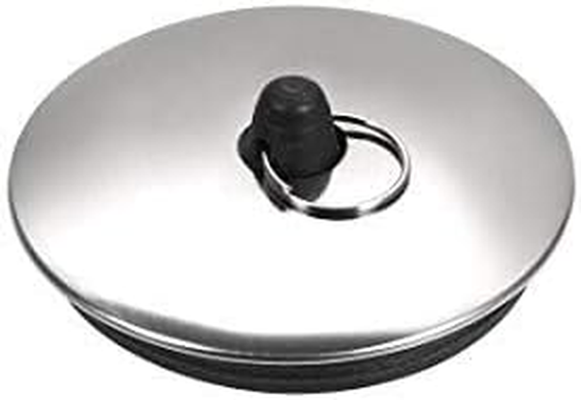 55-57Mm Rubber Basin Sink Plug with Ring for Bathtub, Kitchen, Bathroom image number 4