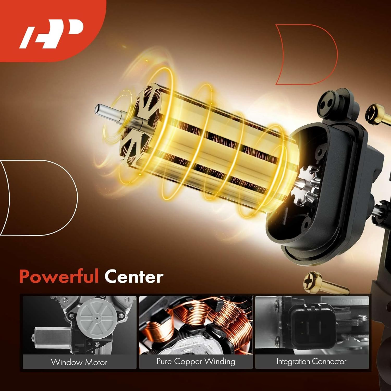 A-Premium Electric Power Window Regulator with Motor Compatible with Mitsubishi Lancer 2008 2009 2010 2011 2012, Rear Left Driver Side, Replace# 5743A065, 5743A108 image number 2