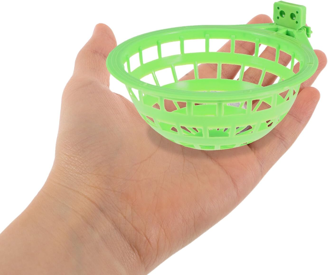 JUMPLAWN 8Pcs Large Plastic Bird Nests Hollow Hanging Breeding Bowls for Finches Parrots Canaries Budgies Pet Bird Supplies Nesting Beds image number 1