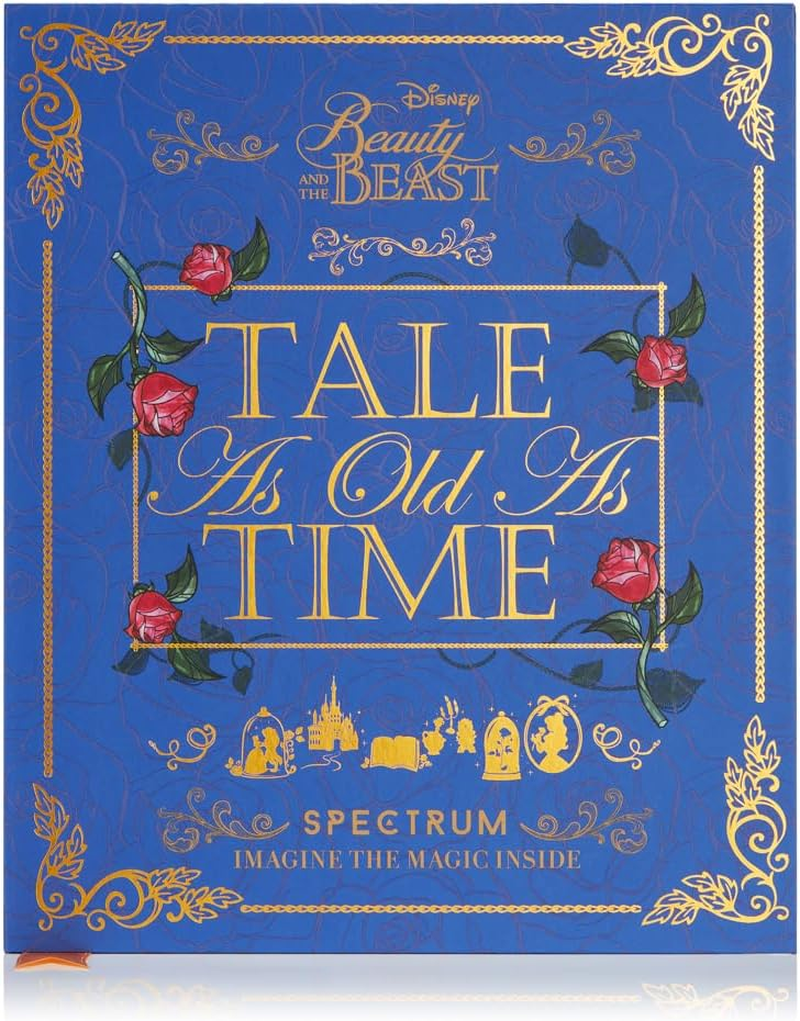 Spectrum Collections Beauty and the Beast Make up Brushes, Spectrum Makeup Brushes Set Including Face, Eye and Eyebrow Brushes with Enchated Rose Brush, 12 Piece Official Disney Makeup Brush Set image number 3