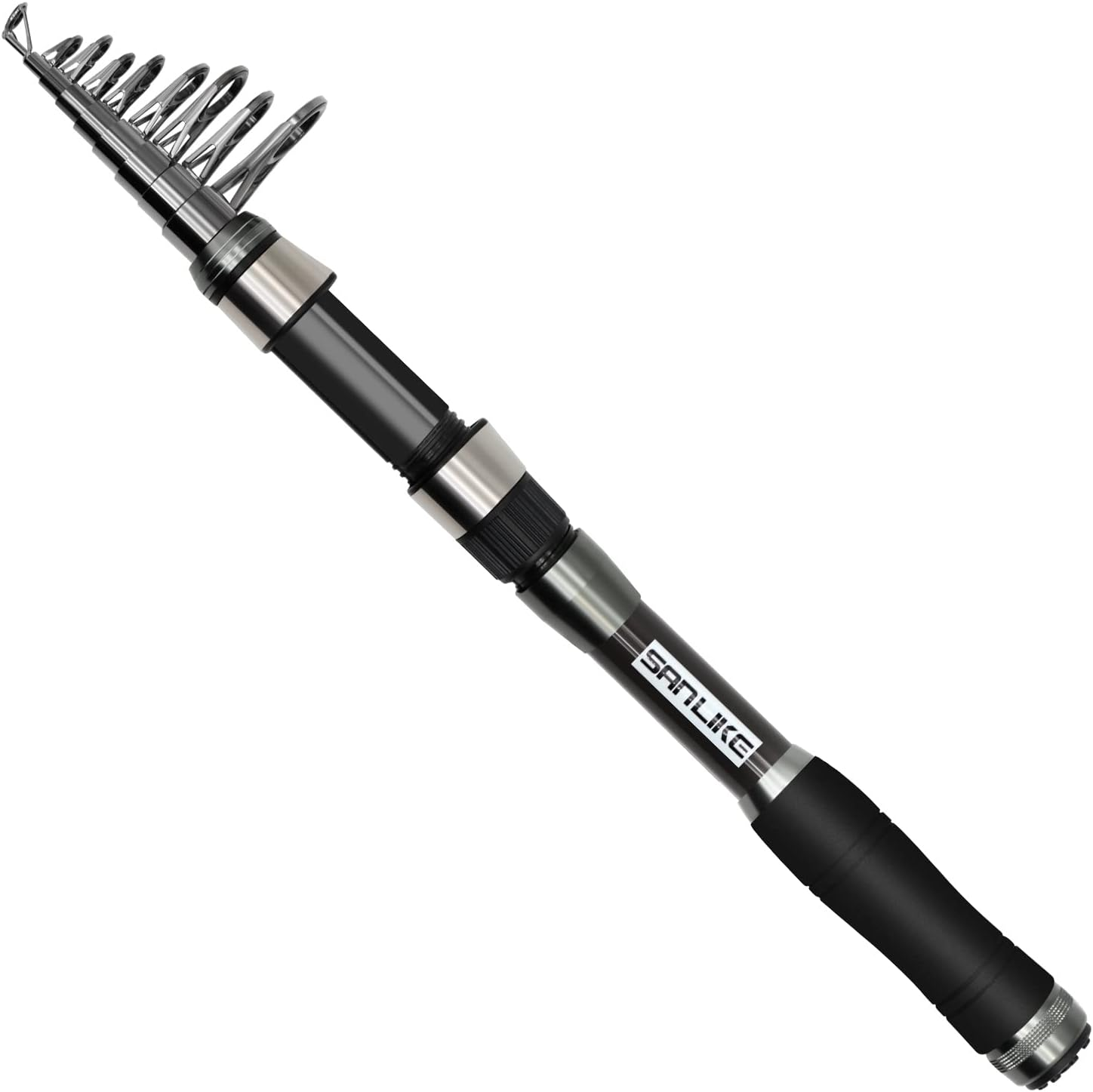 Fishing Rod 2.1M/2.4M/2.7M with Eva Handle,Carbon Fiber Telescopic Fishing Pole Sea Saltwater Freshwater (2.7M/8.8Ft)