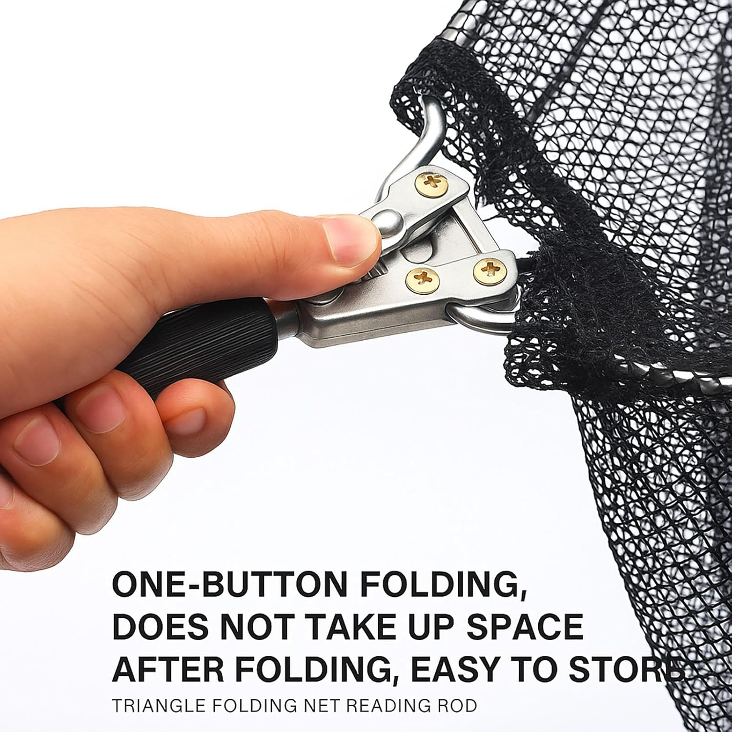 SYGELER Folding Fishing Net - Portable and Lightweight Floating Fishing Net for Easy Traveling image number 2