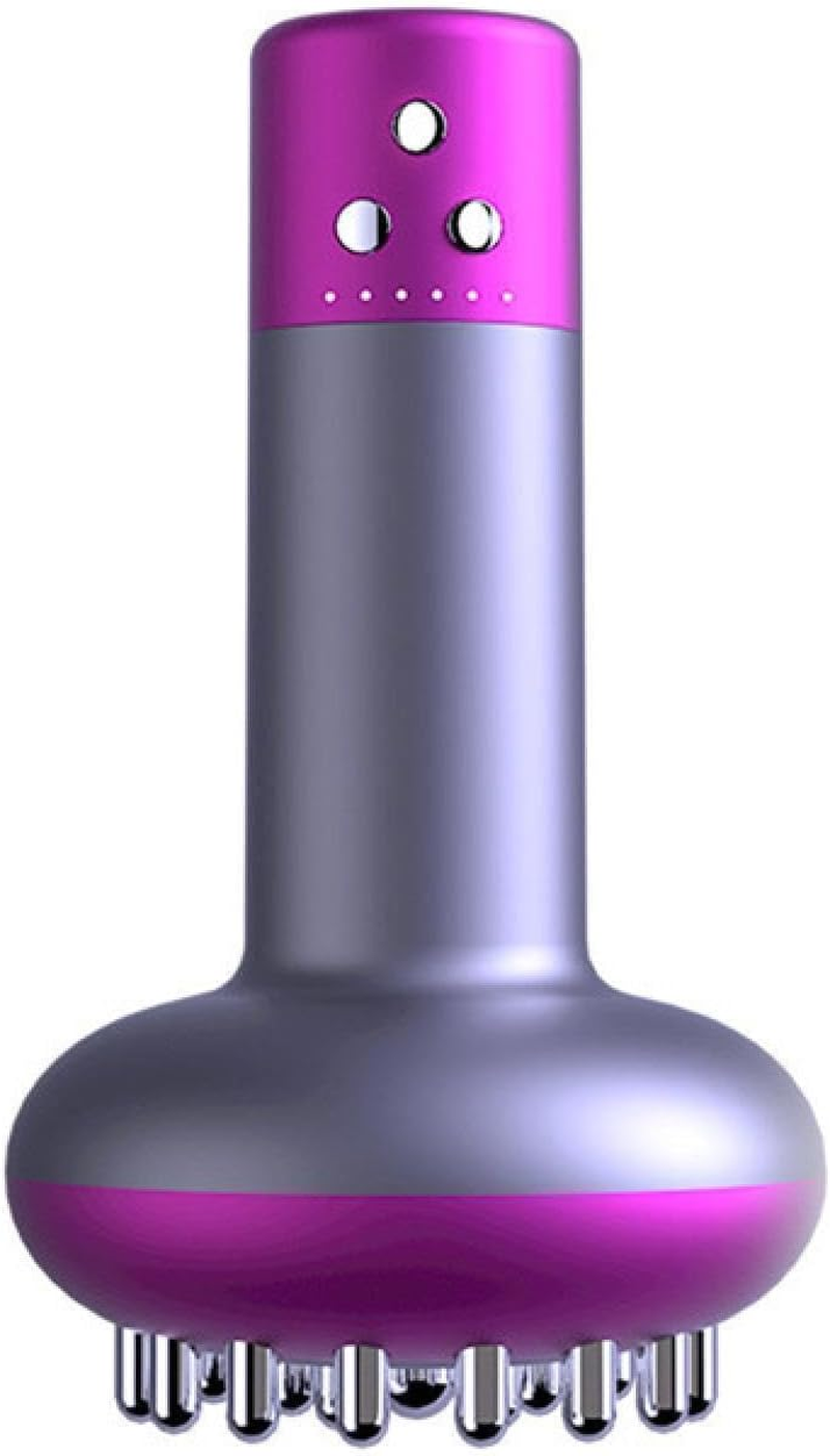 Meridian Massage Brush - Electric Scraping Meridian Brush 6 Speed Microcurrent Physiotherapy, Cellulite Massager, Lymphatic Drainage Machine with Microelectric Heating Function