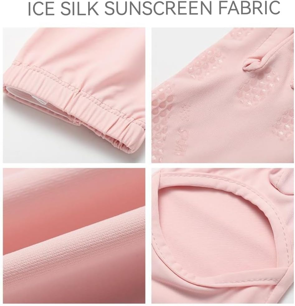 Catchu Sun Protection Long Gloves, Touchscreen Arm Sunblock Driving Gloves, UPF 50+ Sunscreen for Outdoor Sports Cycling Summer Gloves 2 Pairs image number 5