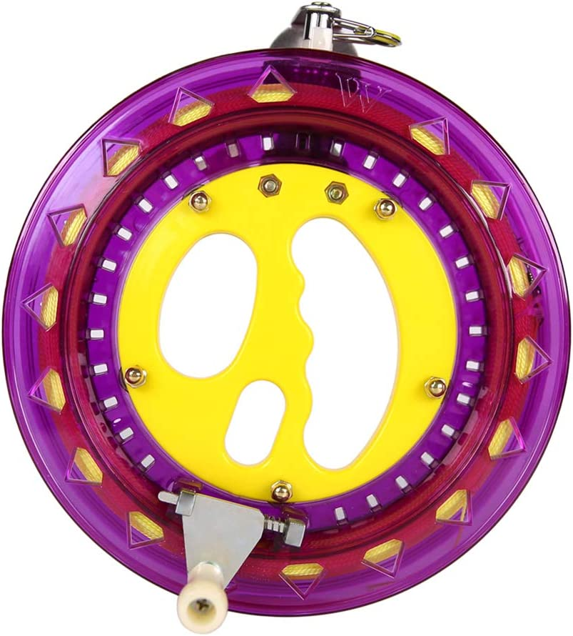 Kite String Reel Winder 7Inches Dia with 600 Ft Line (60 Lbs) for Kids Teens and Women