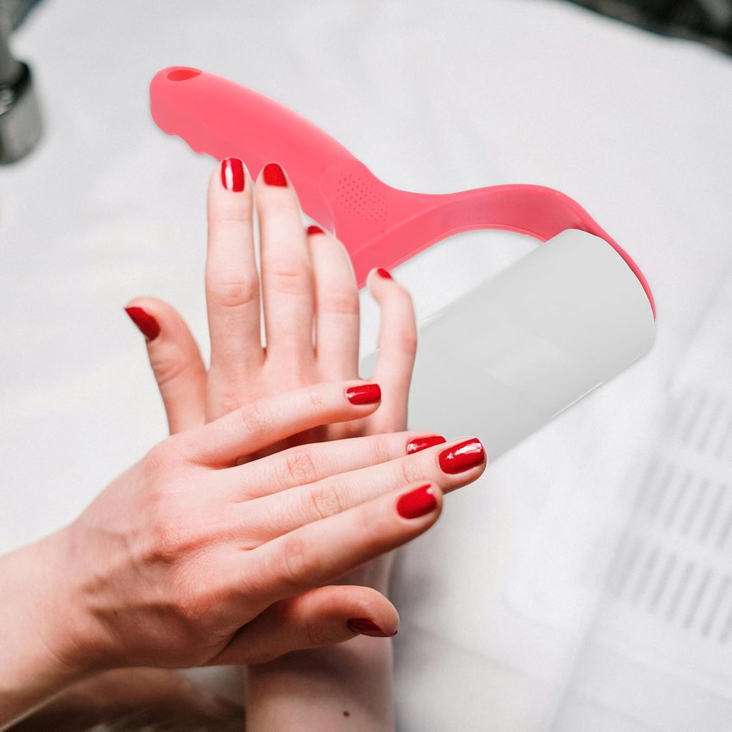 AUTSUPPL Nail Stamping Clean Roller for Remover Makeup Remover Pads Nail Dust Brush Lint Wipes image number 4