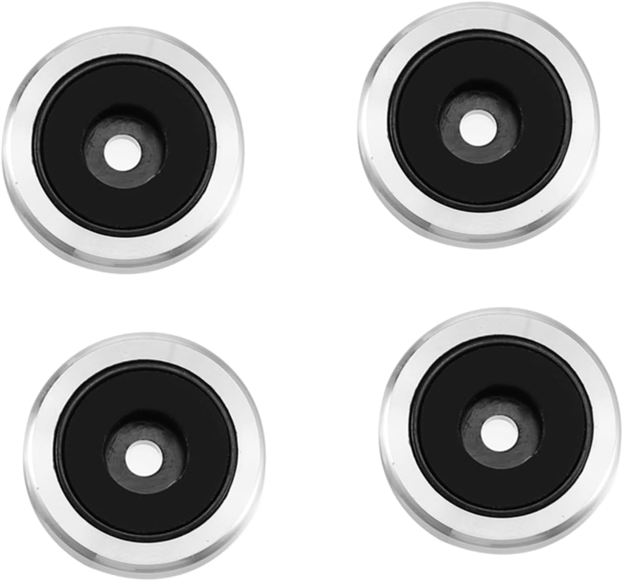 Anti Vibration Amplifier Feet Pads Speaker Pads Aluminium Alloy Shock Absorber Isolation Sturdy Design for Audio Equipment Protection in Home Audio Setup image number 3