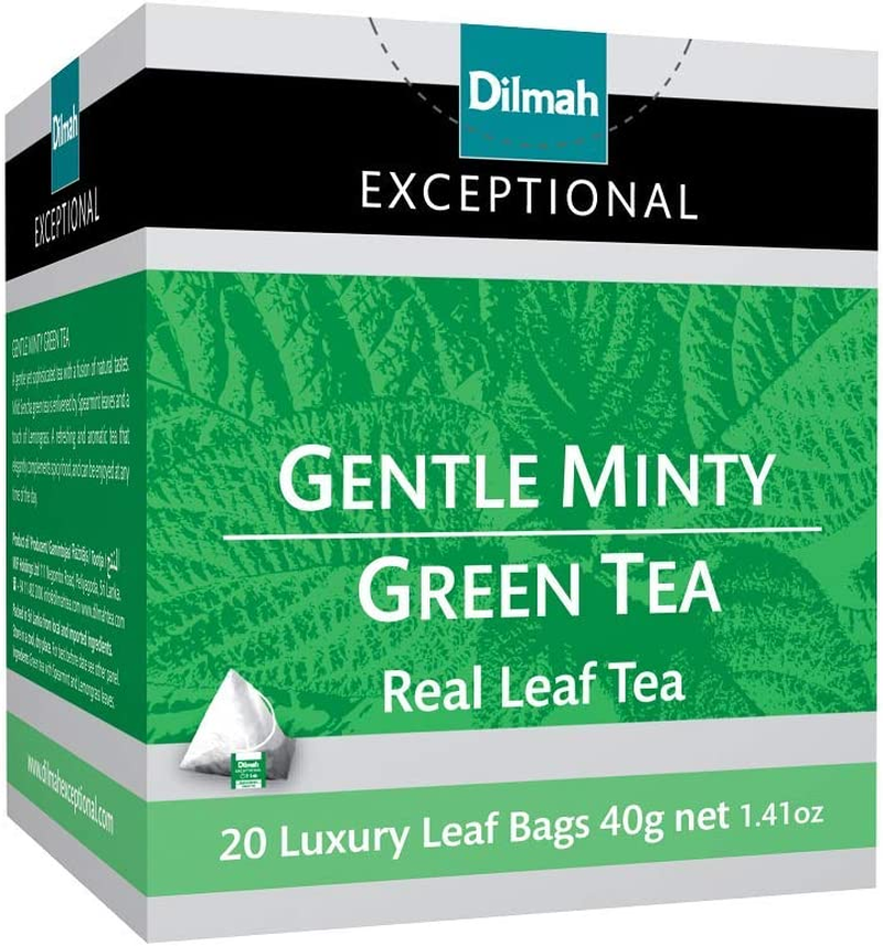 Dilmah Exceptional Gentle Minty Green, 40 Grams image number 1